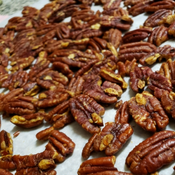 Hot and Spicy Pecans