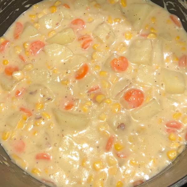 Chunky Corn Chowder (Vegan)