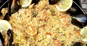 Authentic Seafood Paella