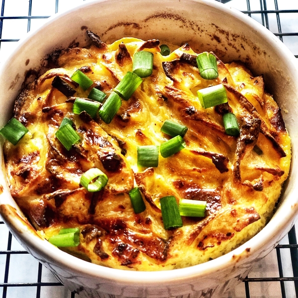 Noodle Casserole with Sour Cream and Cheese