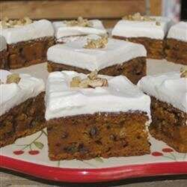 Easy Carrot Cake Bars