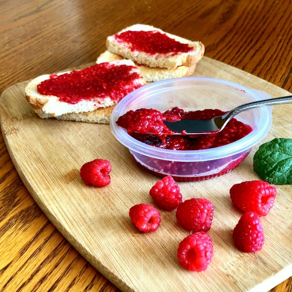 Low-Sugar Raspberry Jam