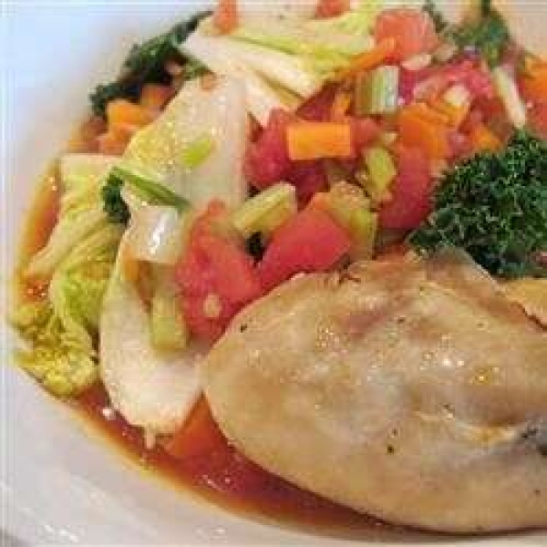 Chicken and Vegetables Soup
