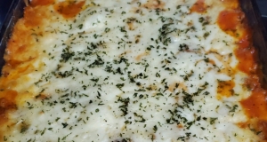 Spinach, Sausage and Cheese Bake