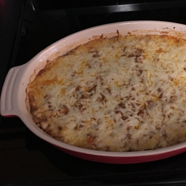 Spinach, Sausage and Cheese Bake