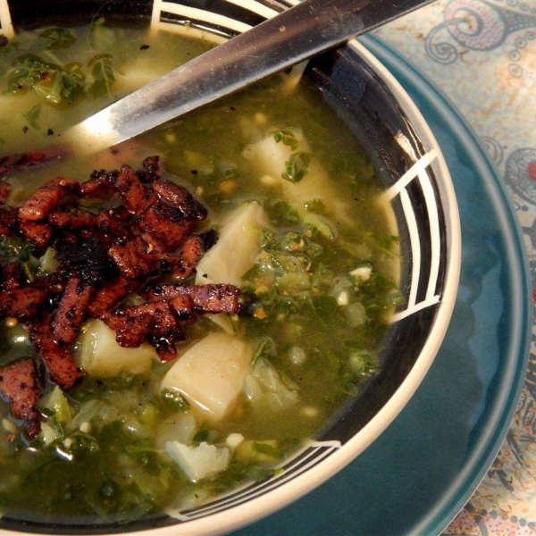 Chilled Kale and Potato Soup