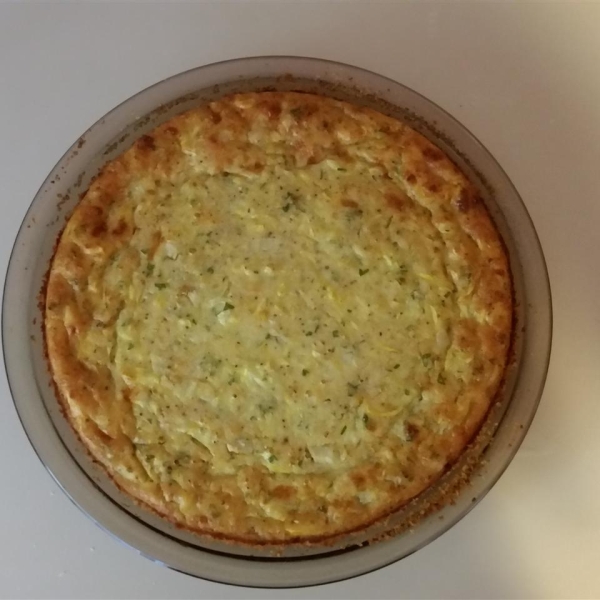 Easy Crustless Zucchini Quiche