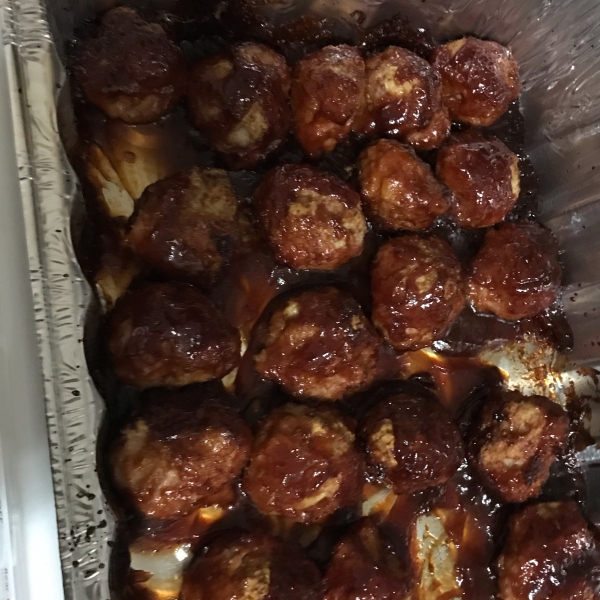 Barbecued Meatballs