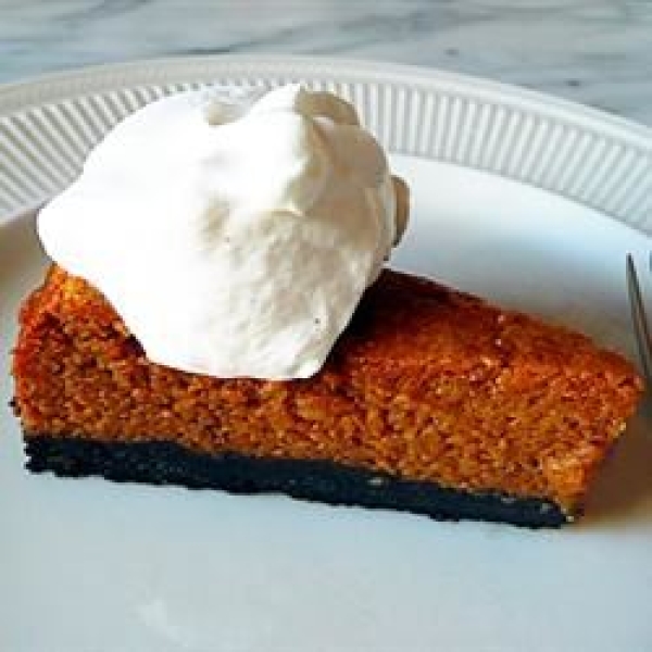 Pumpkin Pie with Greek Yogurt