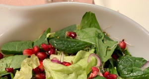 Spinach Pomegranate Salad