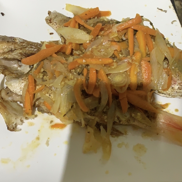 Jamaican Fried Snapper