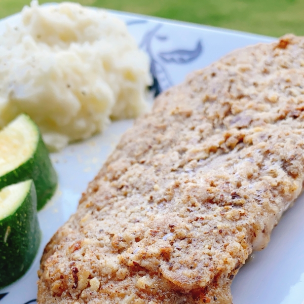 Mary's Pecan Crusted Chicken