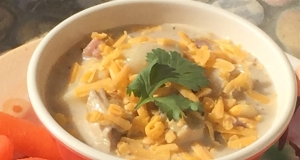 Quick and Easy Chicken and Ham Corn Chowder