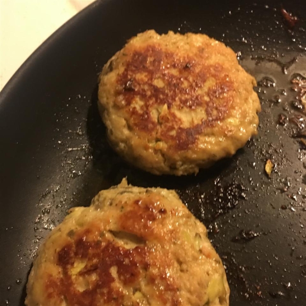 Greek Chicken Burgers with Feta