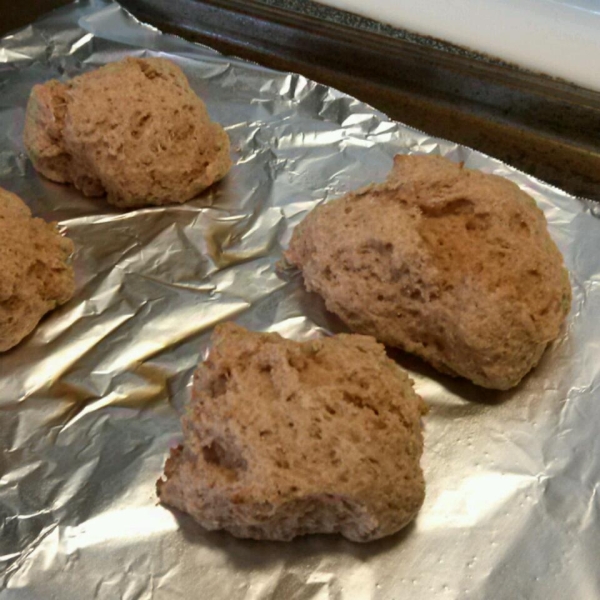 Whole Wheat Applesauce Biscuits