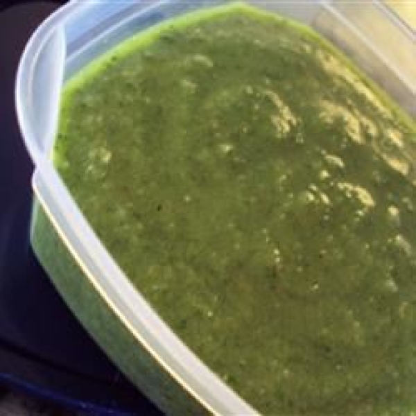 15-Year-Old Pesto Sauce