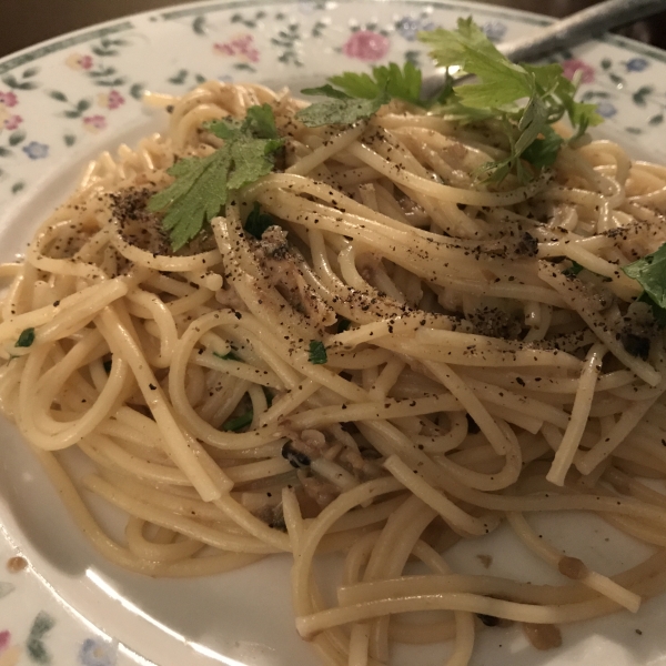 Quick Clam Spaghetti