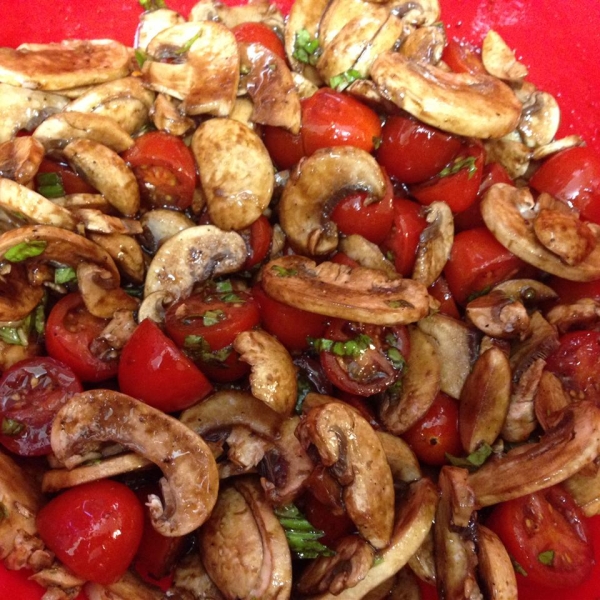 Byrdhouse Marinated Tomatoes and Mushrooms