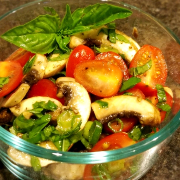 Byrdhouse Marinated Tomatoes and Mushrooms