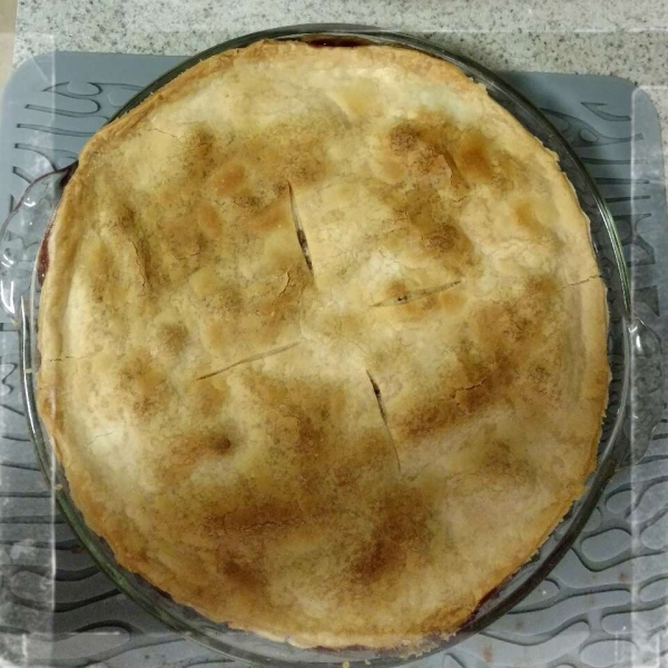 Mom's Apple Cranberry Pie