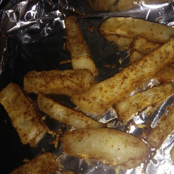 Crispy Turnip 'Fries'