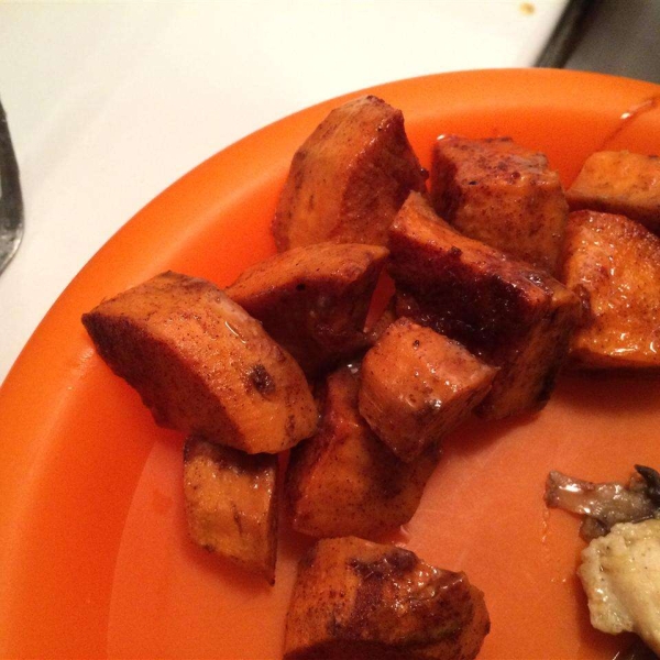 Cinnamon Sweet Potato Slices