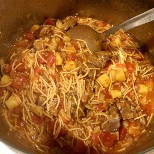 My Mum's Spaghetti Soup