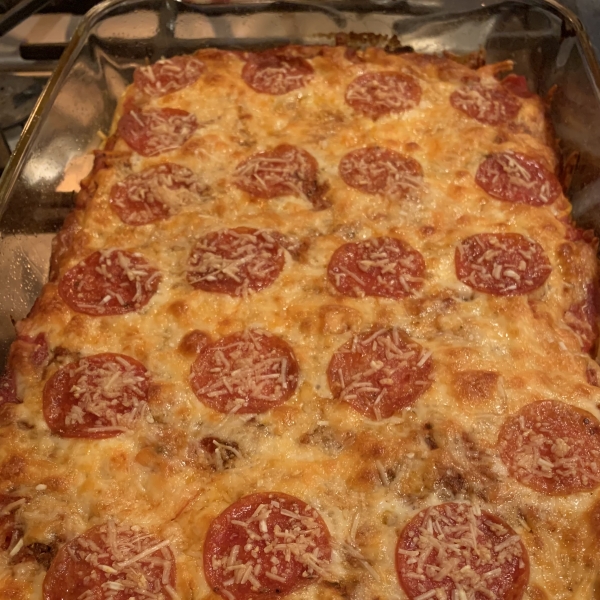 Spaghetti Pizza I