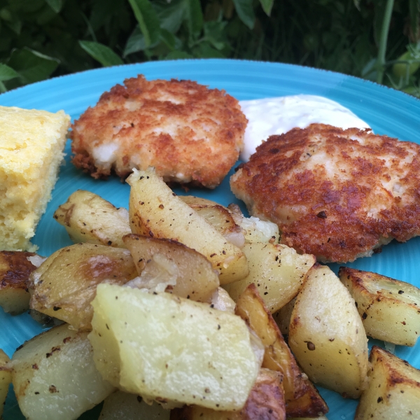 Halibut Cakes (Croquettes)