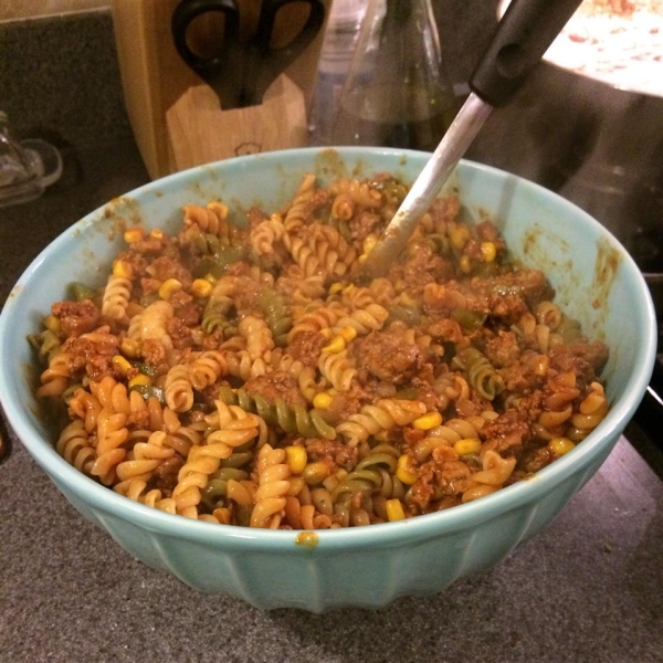 BBQ Chili Pasta