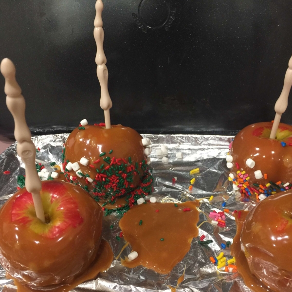 Plain Caramel Apples