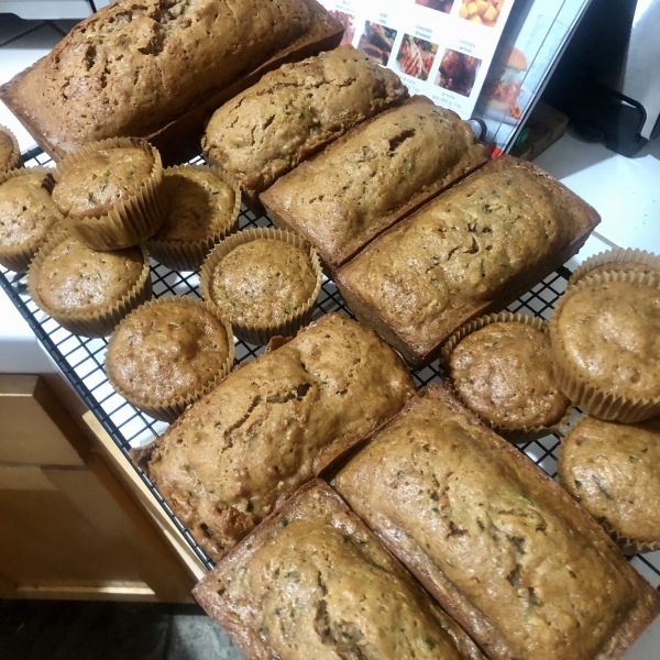 Mom's Spiced Zucchini Bread