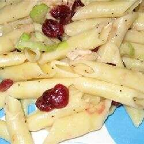 Lemon Poppy Seed Chicken Pasta Salad