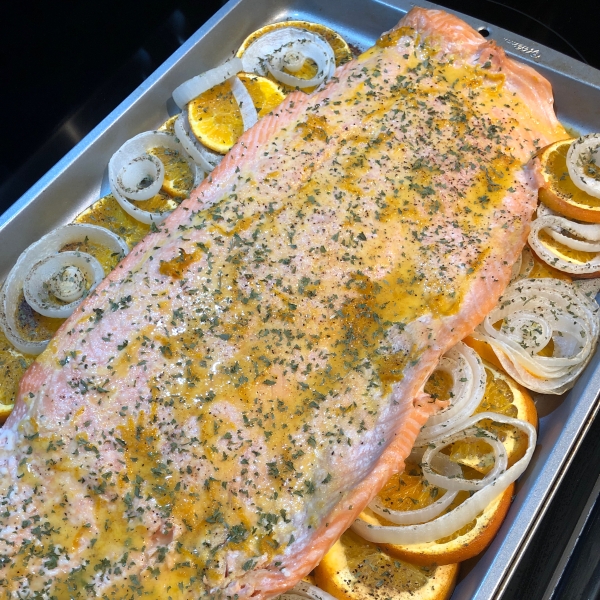 Orange Roasted Salmon