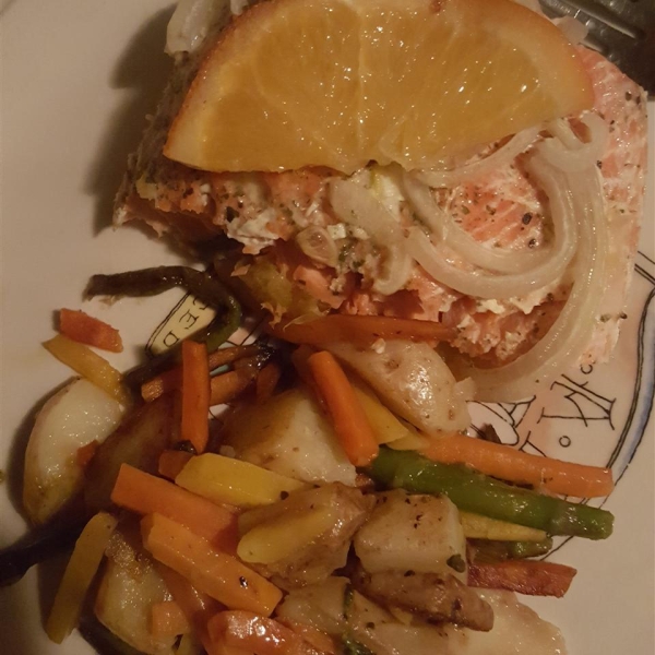 Orange Roasted Salmon