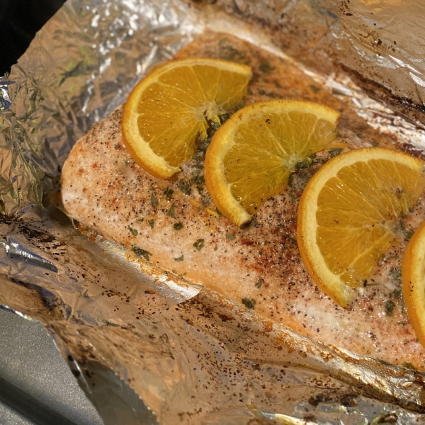 Orange Roasted Salmon