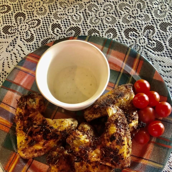 Air Fryer Herb-Seasoned Chicken Wings