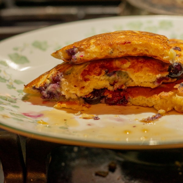 Todd's Famous Blueberry Pancakes