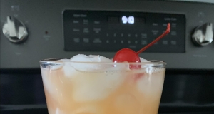 Pineapple Upside-Down Cake in a Glass