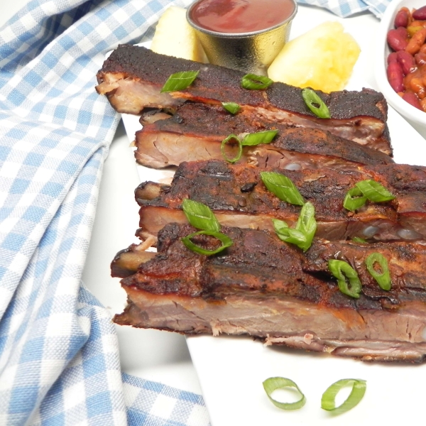 Botack's Fall-Off-the-Bone Pineapple Baked Rack of Ribs