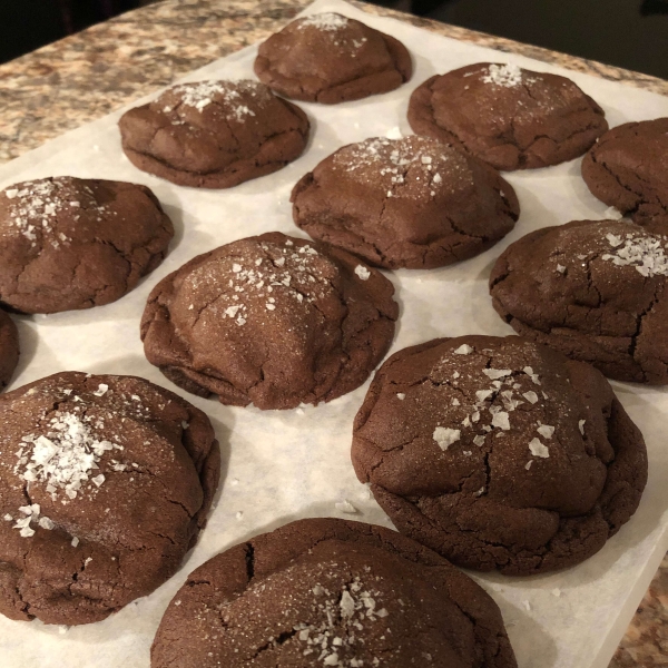 Chocolate Salted Caramel Cookies