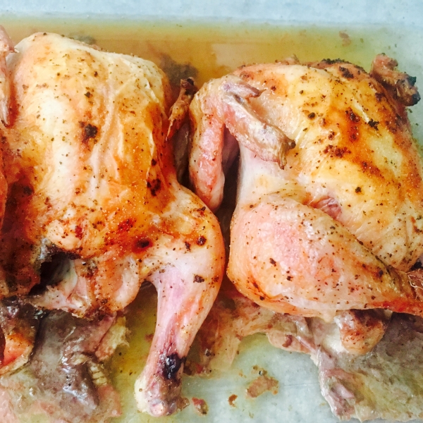 Baked Cornish Game Hens