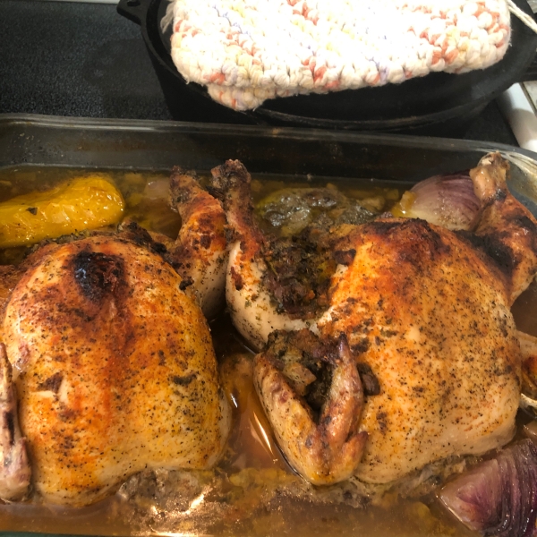 Baked Cornish Game Hens