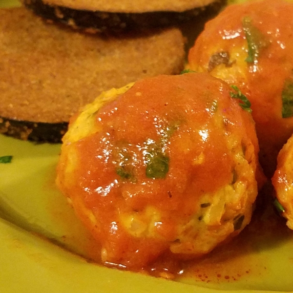 Turkey and Rice Meatballs (Albondigas)