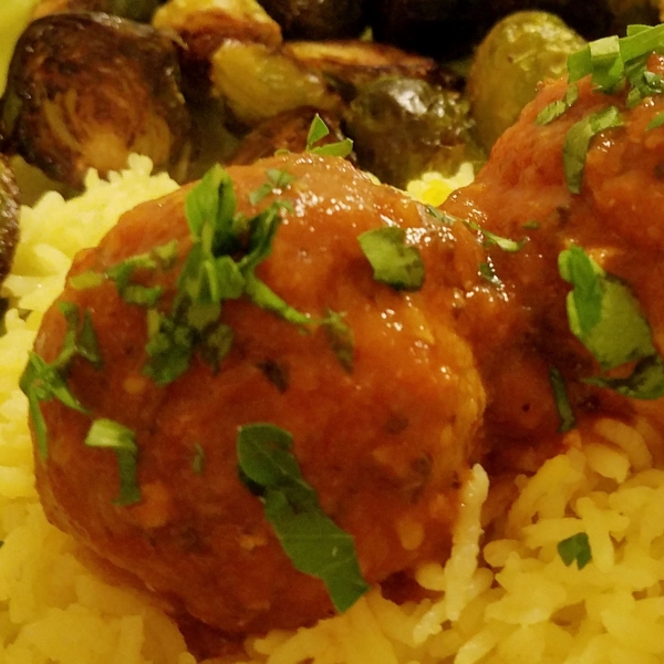 Turkey and Rice Meatballs (Albondigas)