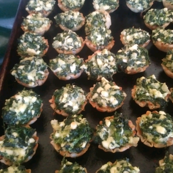 Crustless Spinach Pie