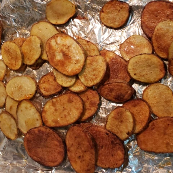 Oven-Baked Potato Slices