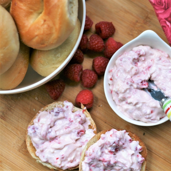 Raspberry-Honey Shmear