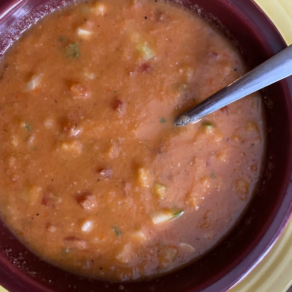 Gazpacho a la Mrs. Landesman