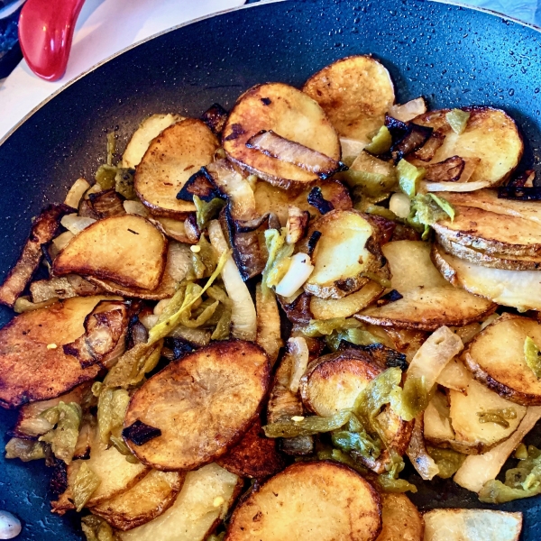 Country Fried Potatoes with Hatch Chiles